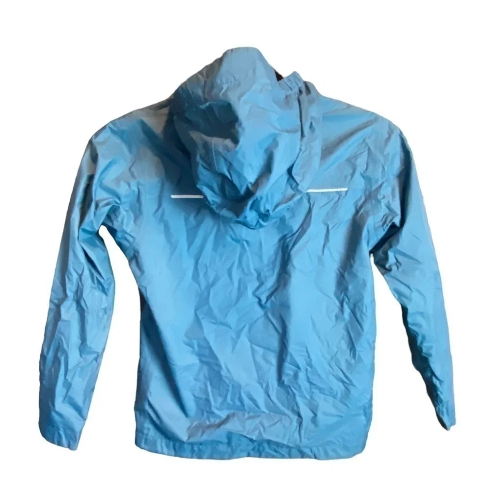 Columbia Youth Teal Blue Hooded Jacket size XS